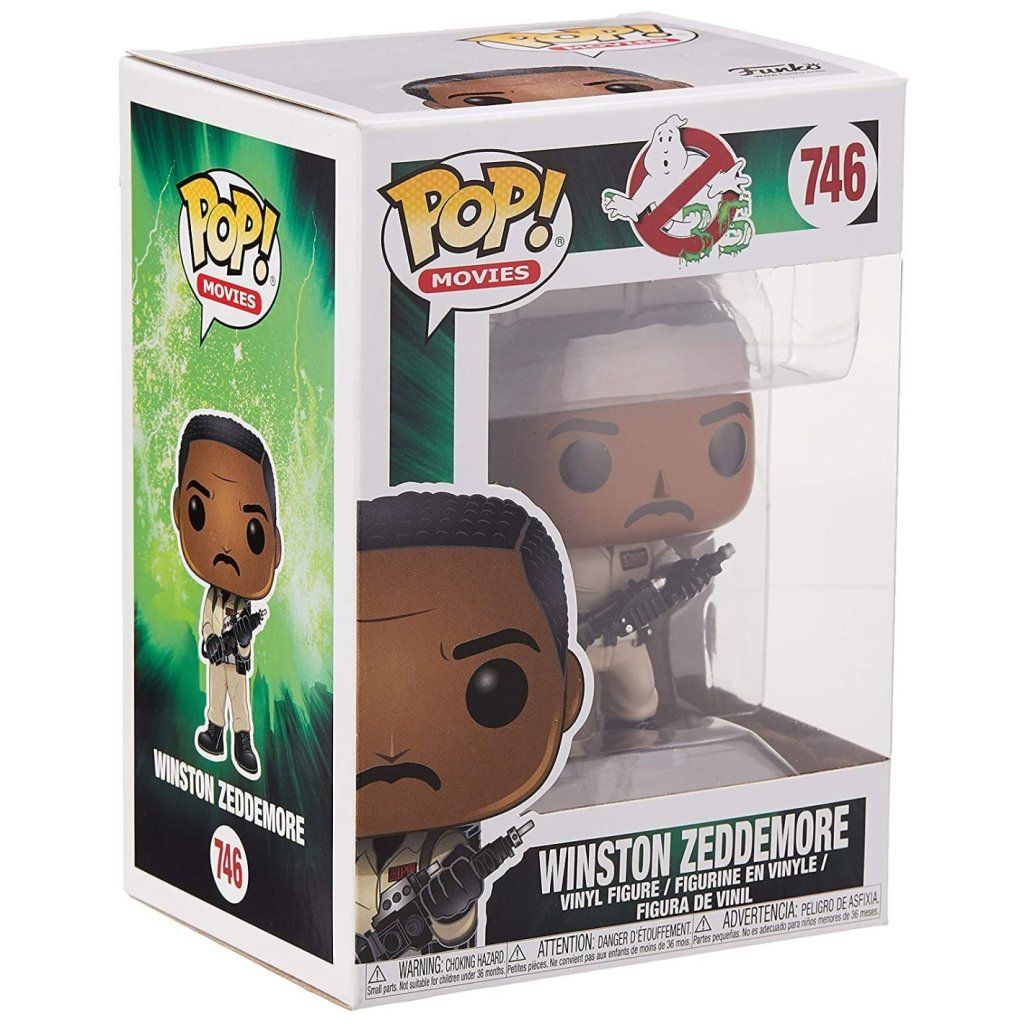 Ghostbusters POP Vinyl Figure Winston Zeddemore 9 cm
