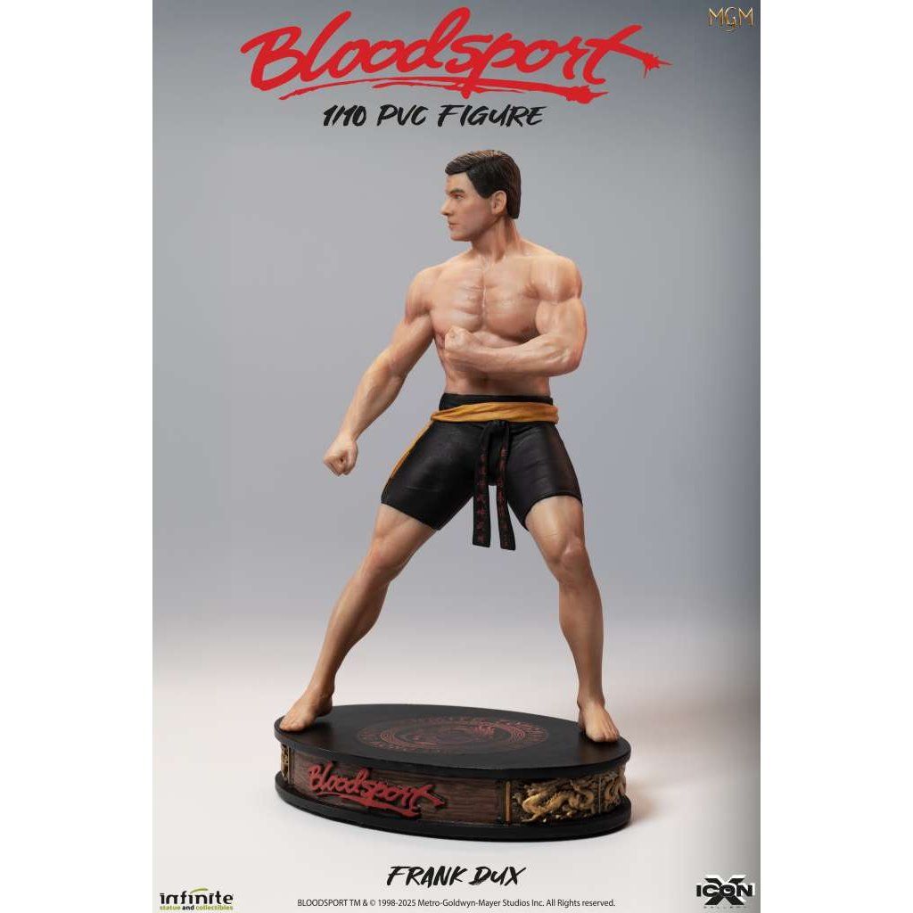 Frank Dux Bloodsport detail sošky 1:10