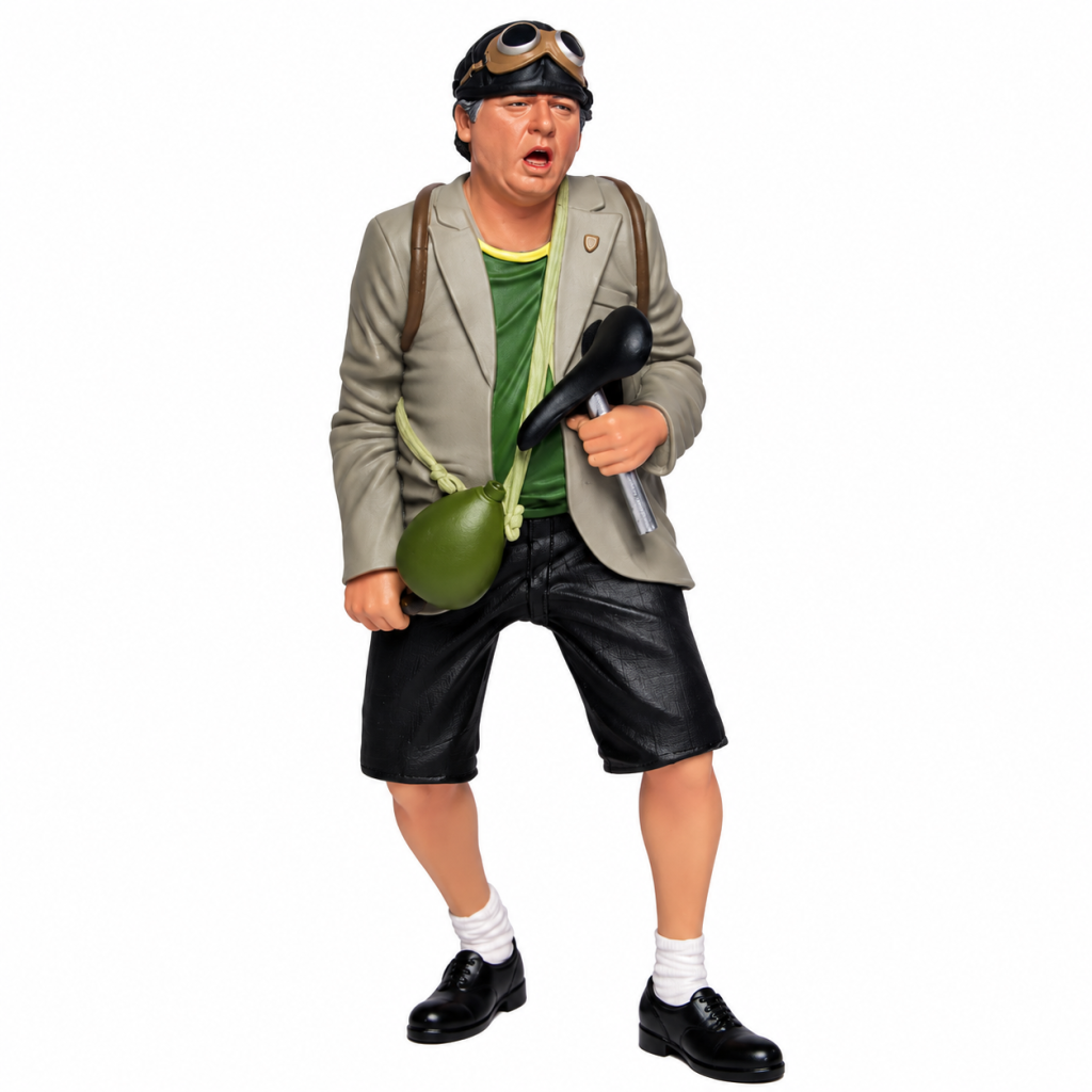 Fantozzi alla Bersagliera – mini PVC figurka Uga Fantozziho od Infinite Statue