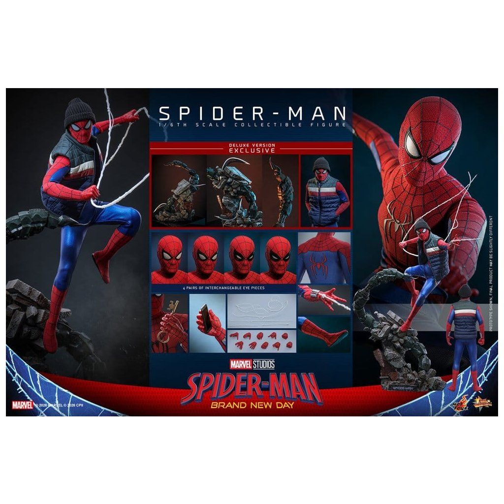 Spider-Man Hot Toys Deluxe