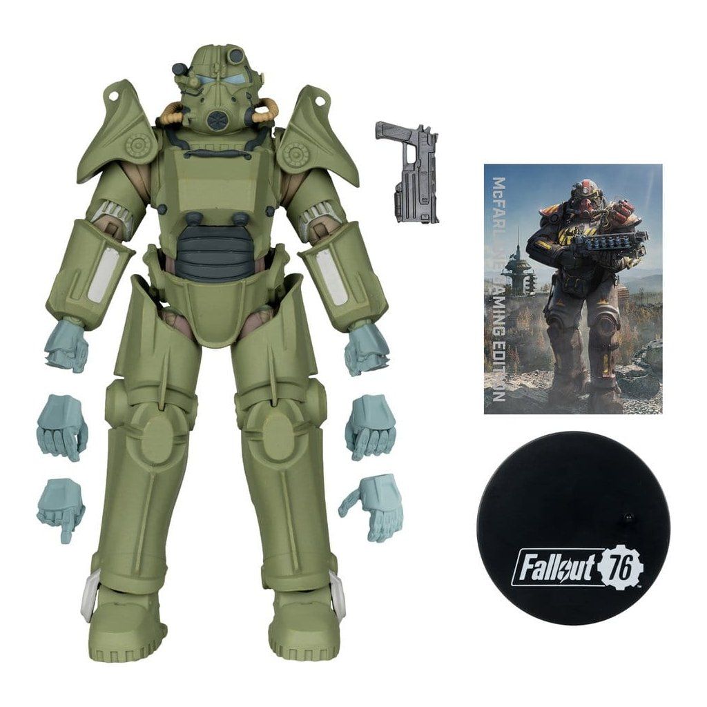 Fallout 76 T-45 Military Armor Red Platinum Edition