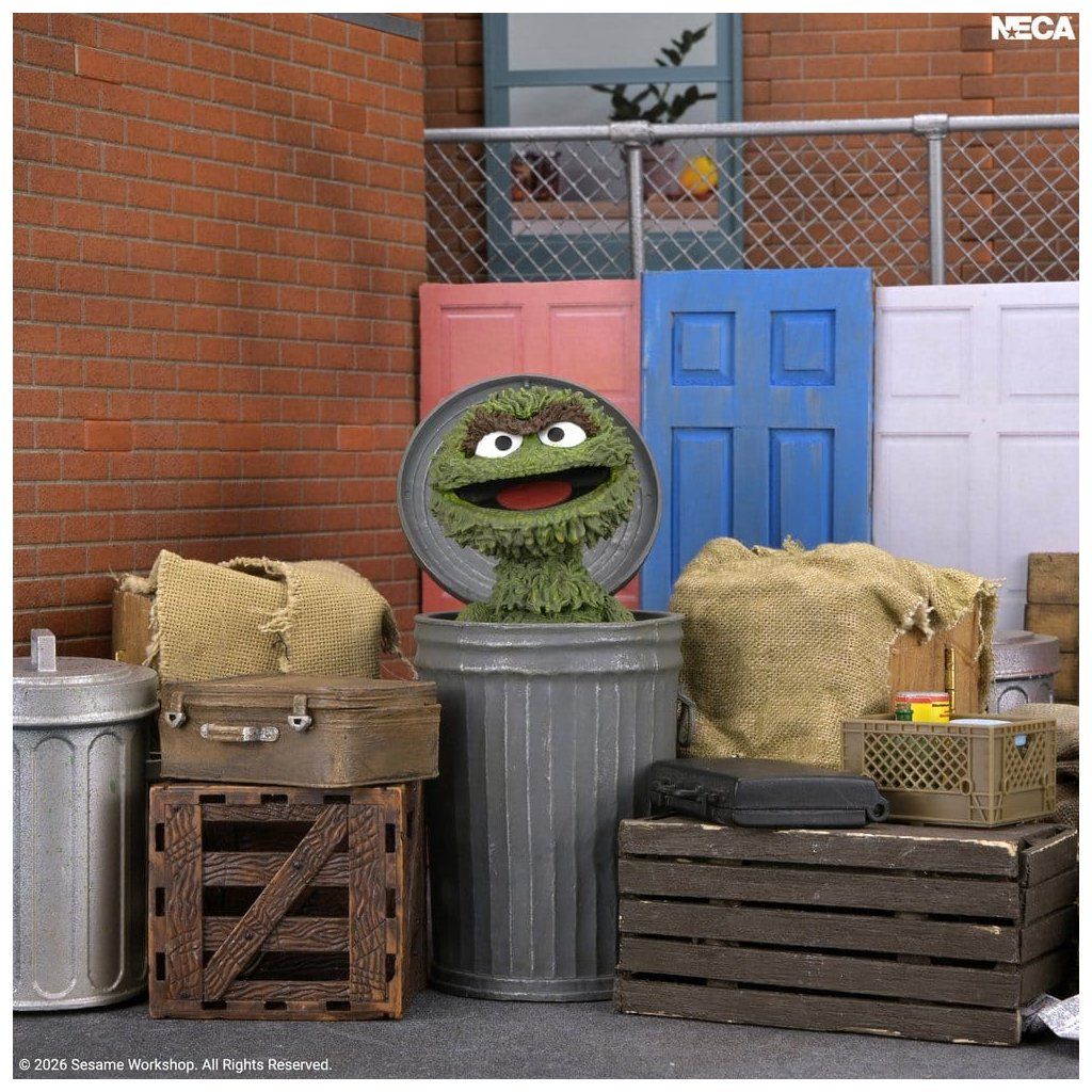 Sesame Street Ultimate Action Figure Oscar the Grouch