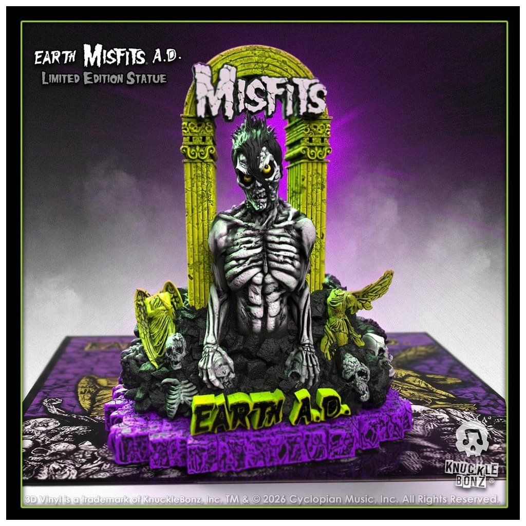 Misfits Earth A.D. Death Comes Ripping 3D Vinyl