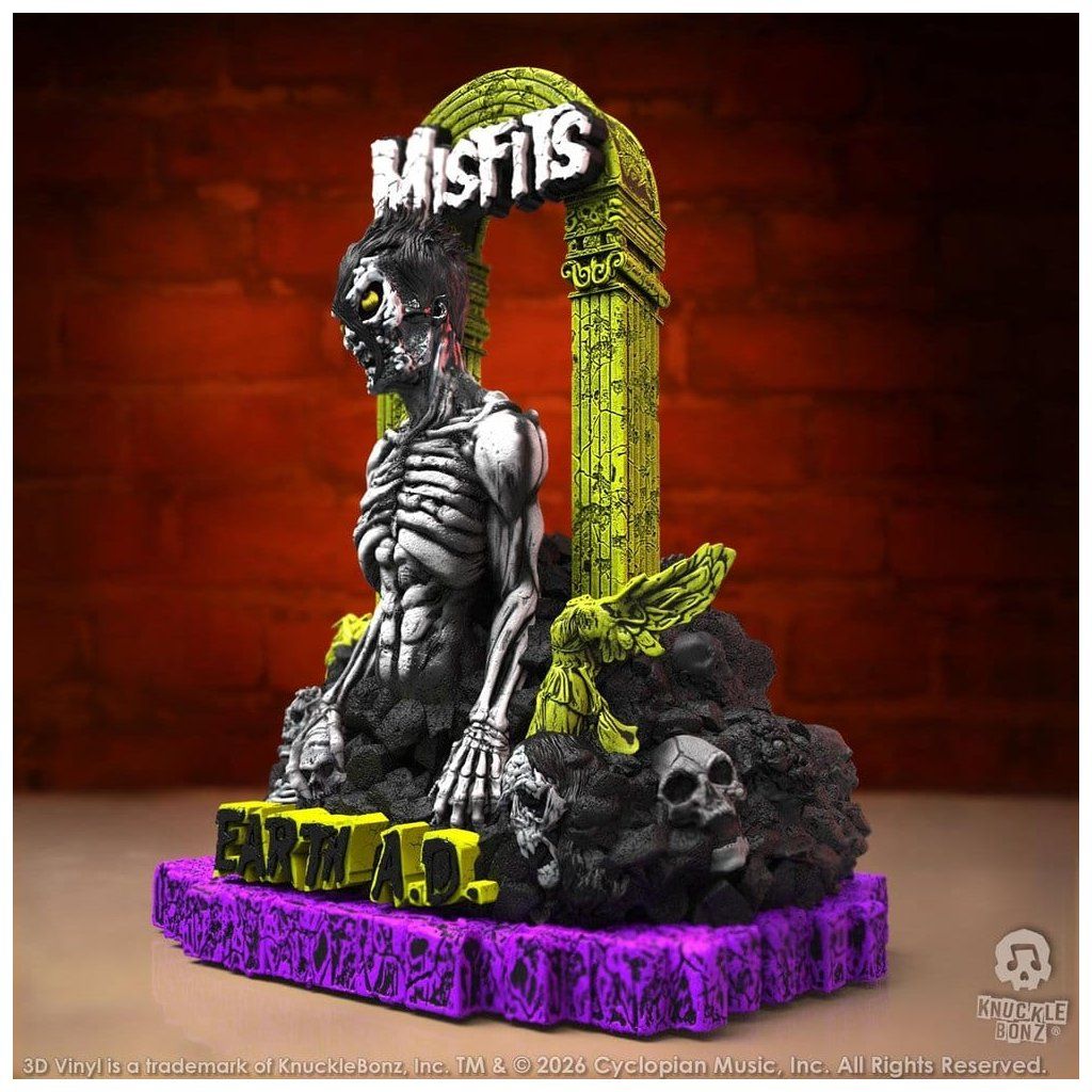 Misfits 3D Vinyl Figure Earth A.D. Death Comes Ripping