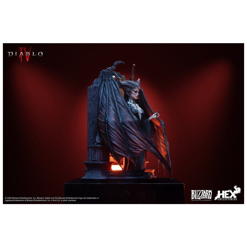 Diablo IV Lilith statue detail