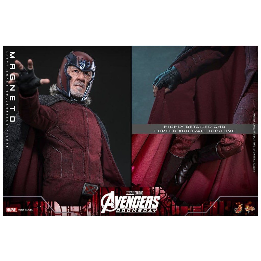 Magneto Avengers Doomsday figure Hot Toys