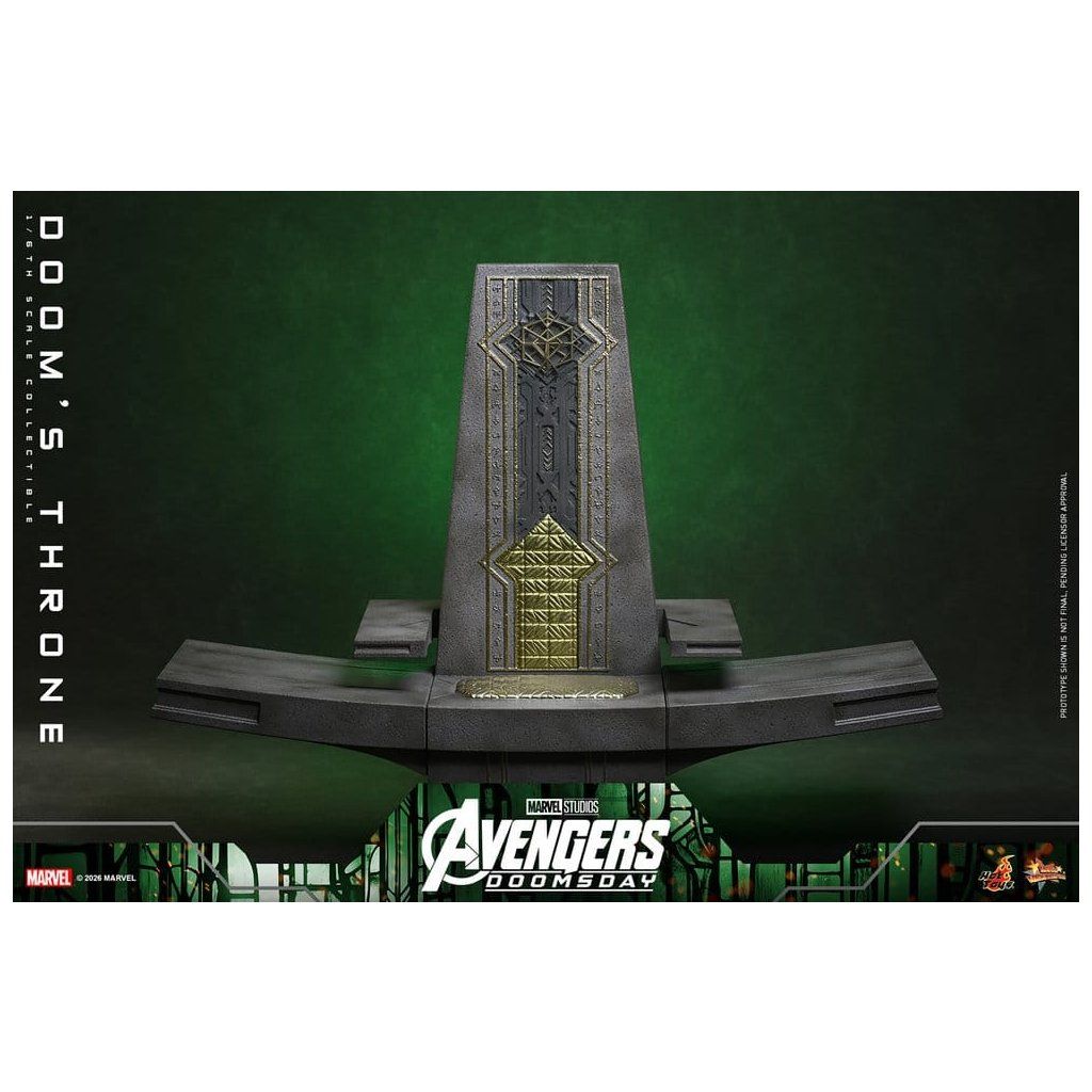 Avengers Doomsday Doctor Doom's Throne Hot Toys 1:6