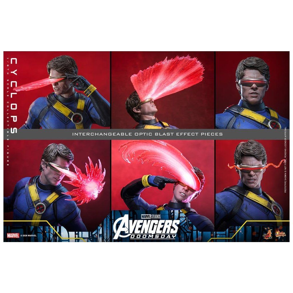 Avengers Doomsday Cyclops Hot Toys 1:6