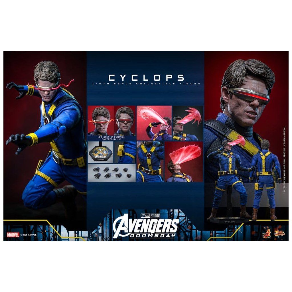 Cyclops Avengers Doomsday Hot Toys