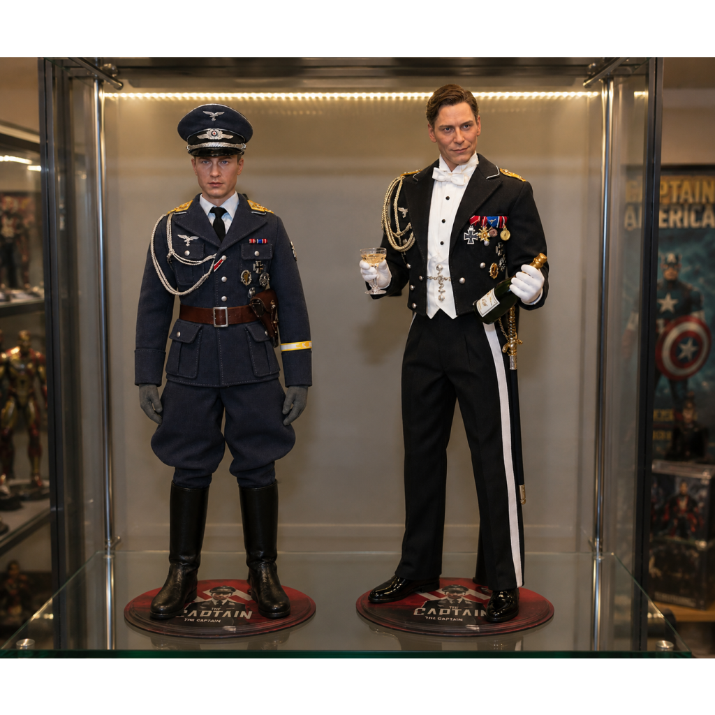 DID D80147 WWII German Luftwaffe Captain Willi 1:6