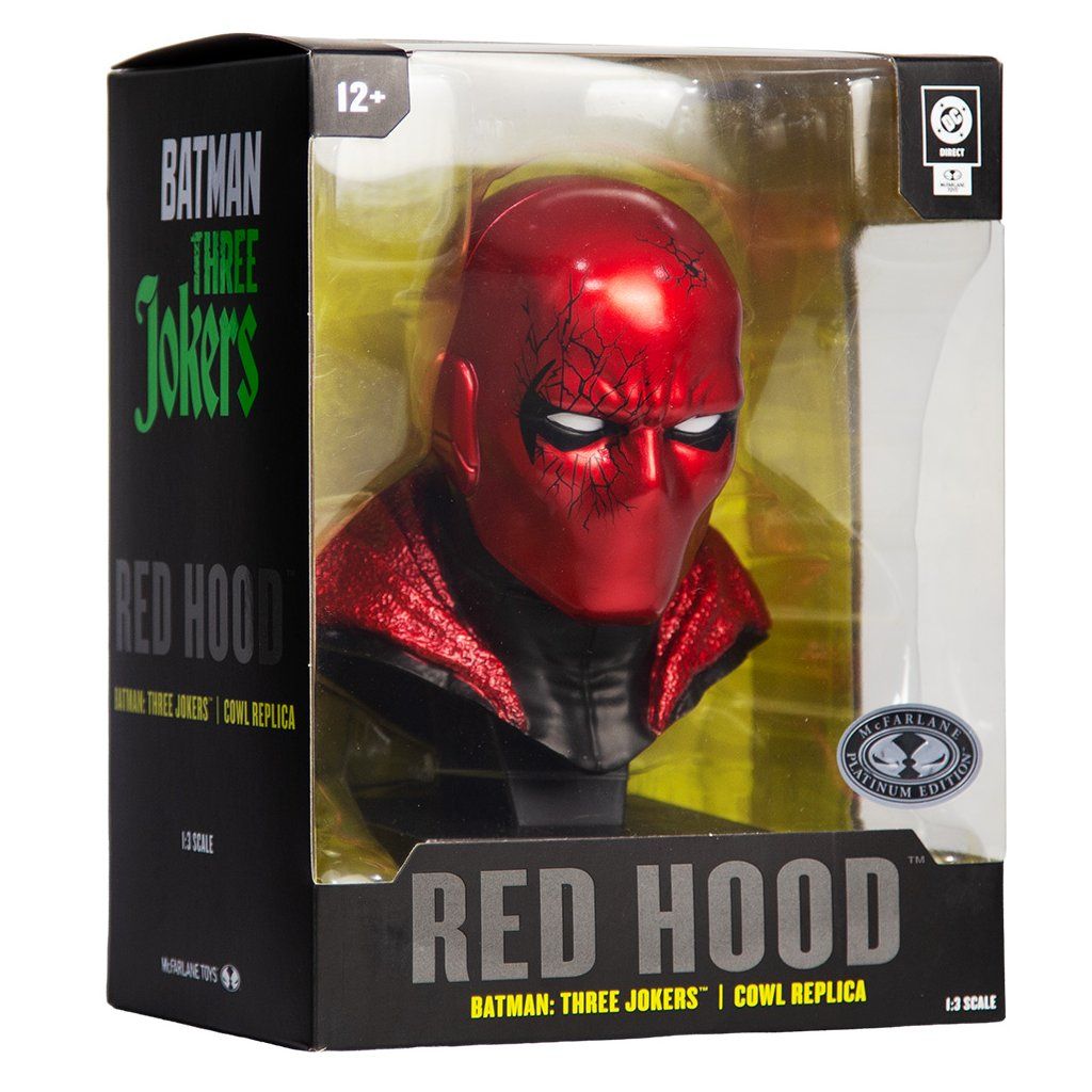 Batman Three Jokers Red Hood Mask Chase DC Direct Mini Replica