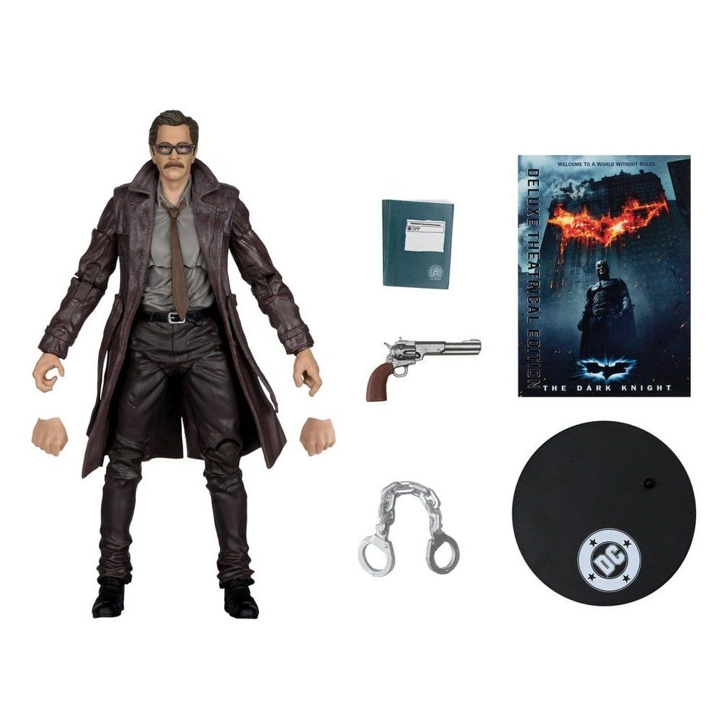 Commissioner James Gordon The Dark Knight Trilogy DC Multiverse 1:10