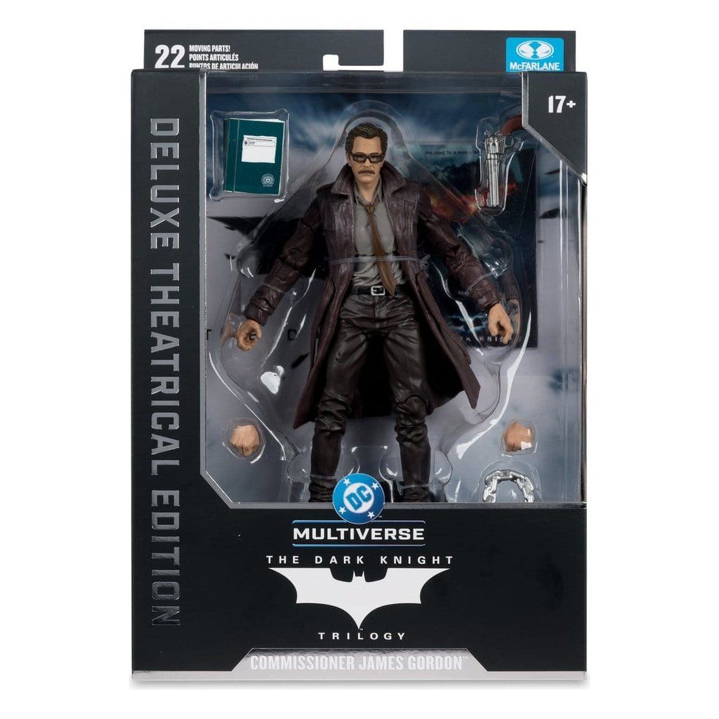Commissioner Gordon The Dark Knight DC Multiverse detail