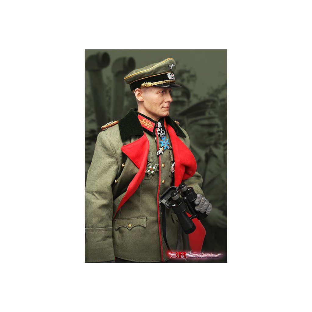 Erwin Rommel Dragon Models detail uniformy a výstroje