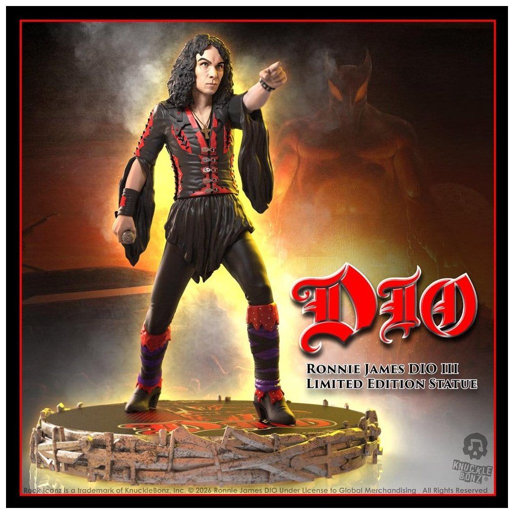 Dio Rock Iconz Ronnie James Dio III 18 cm