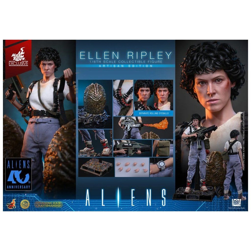 Ellen Ripley Aliens Hot Toys Artisan Edition detail