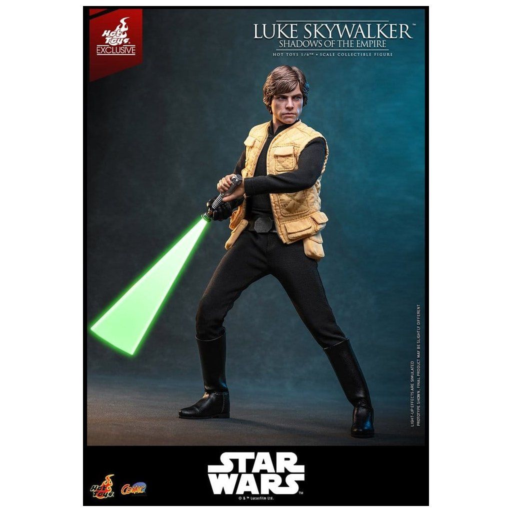 Luke Skywalker Shadows Of The Empire detail Hot Toys