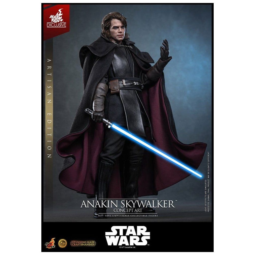 Anakin Skywalker Concept Art Version Artisan Edition Hot Toys 1:6
