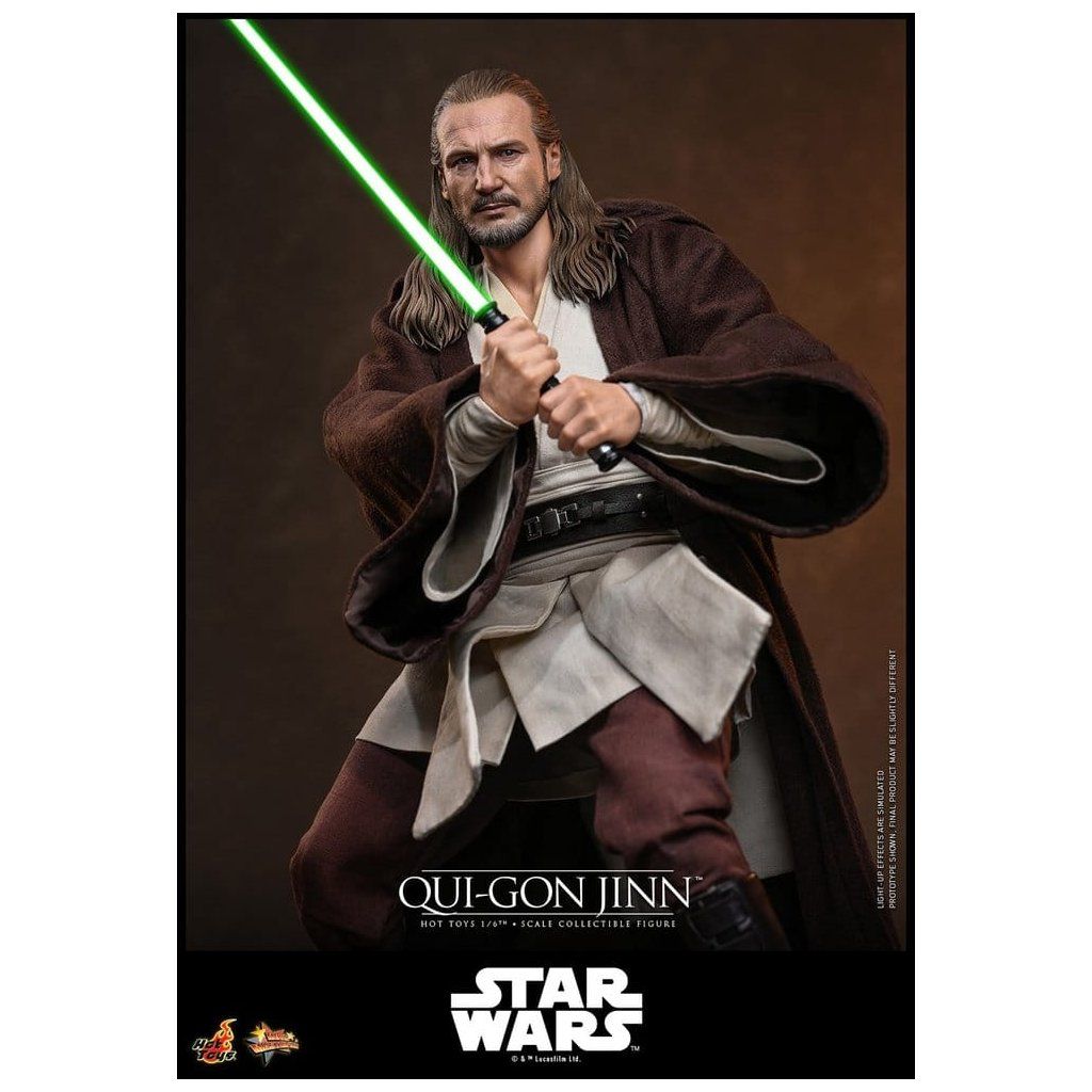 Qui-Gon Jinn Hot Toys Artisan Edition detail