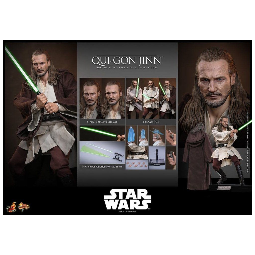 Qui-Gon Jinn costume Star Wars Hot Toys
