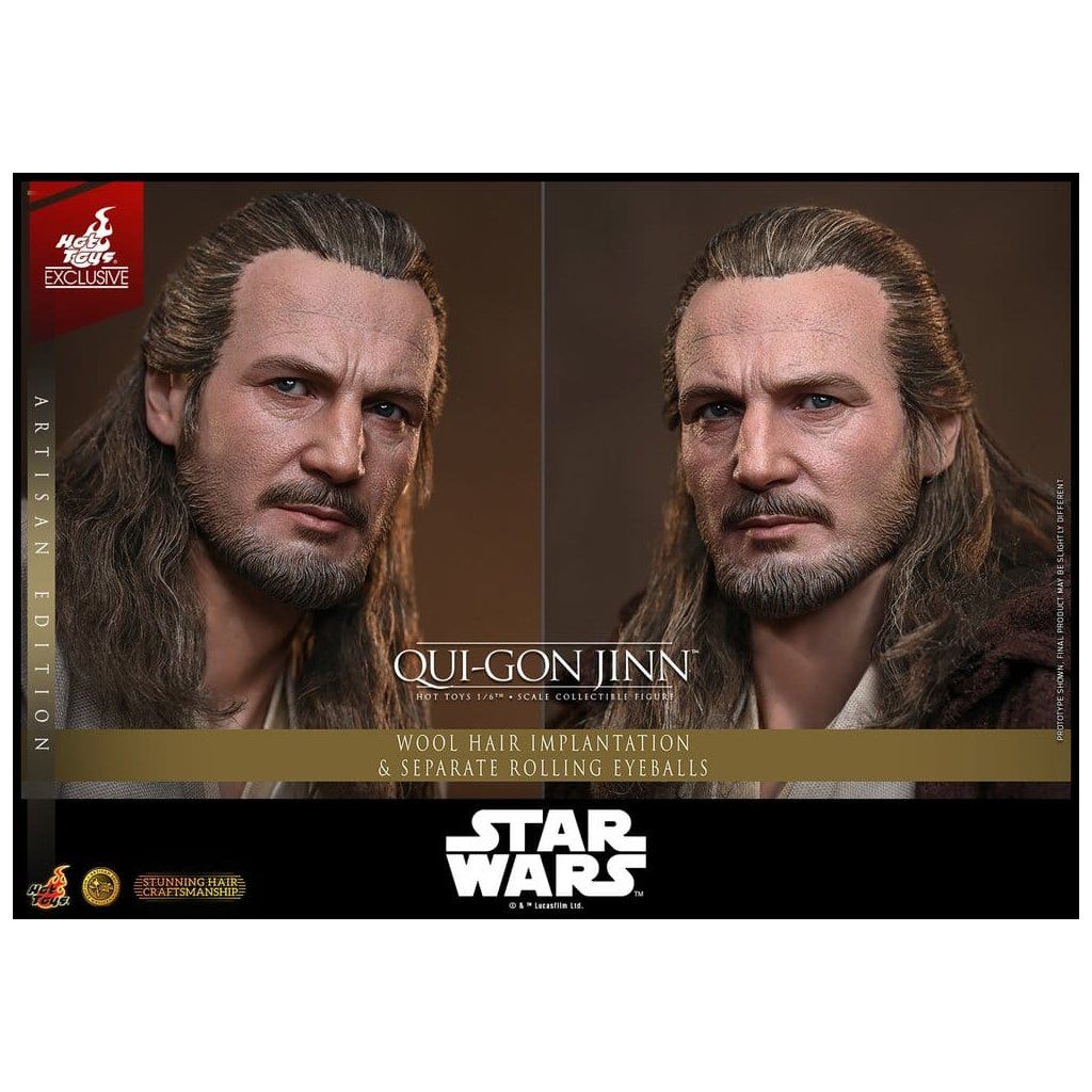 Qui-Gon Jinn Artisan Edition Hot Toys 1:6