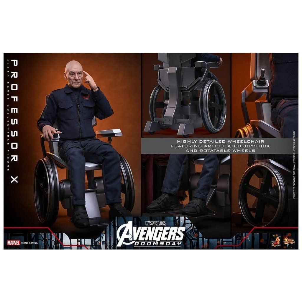 Professor X wheelchair Avengers Doomsday Hot Toys