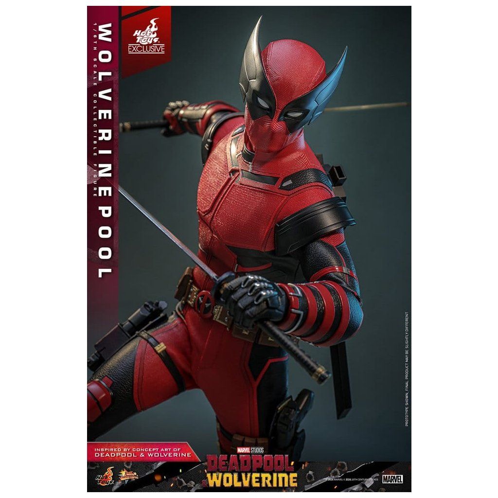 Deadpool Wolverine Wolverinepool Hot Toys 1:6