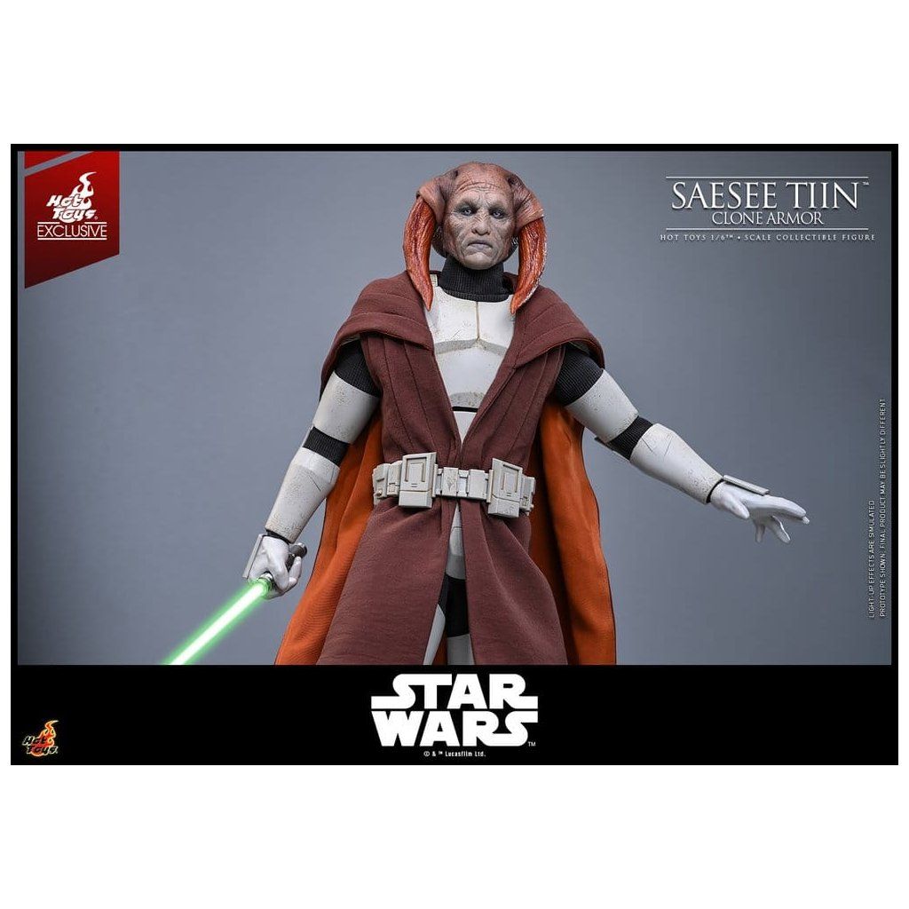 Saesee Tiin Hot Toys Clone Armor Star Wars The Clone Wars 1:6