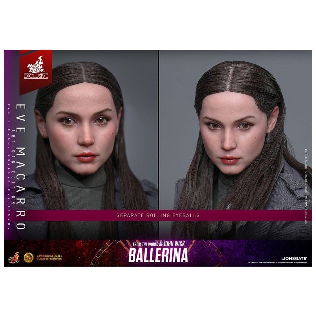 Eve Macarro Hot Toys Artisan Edition detail Ballerina