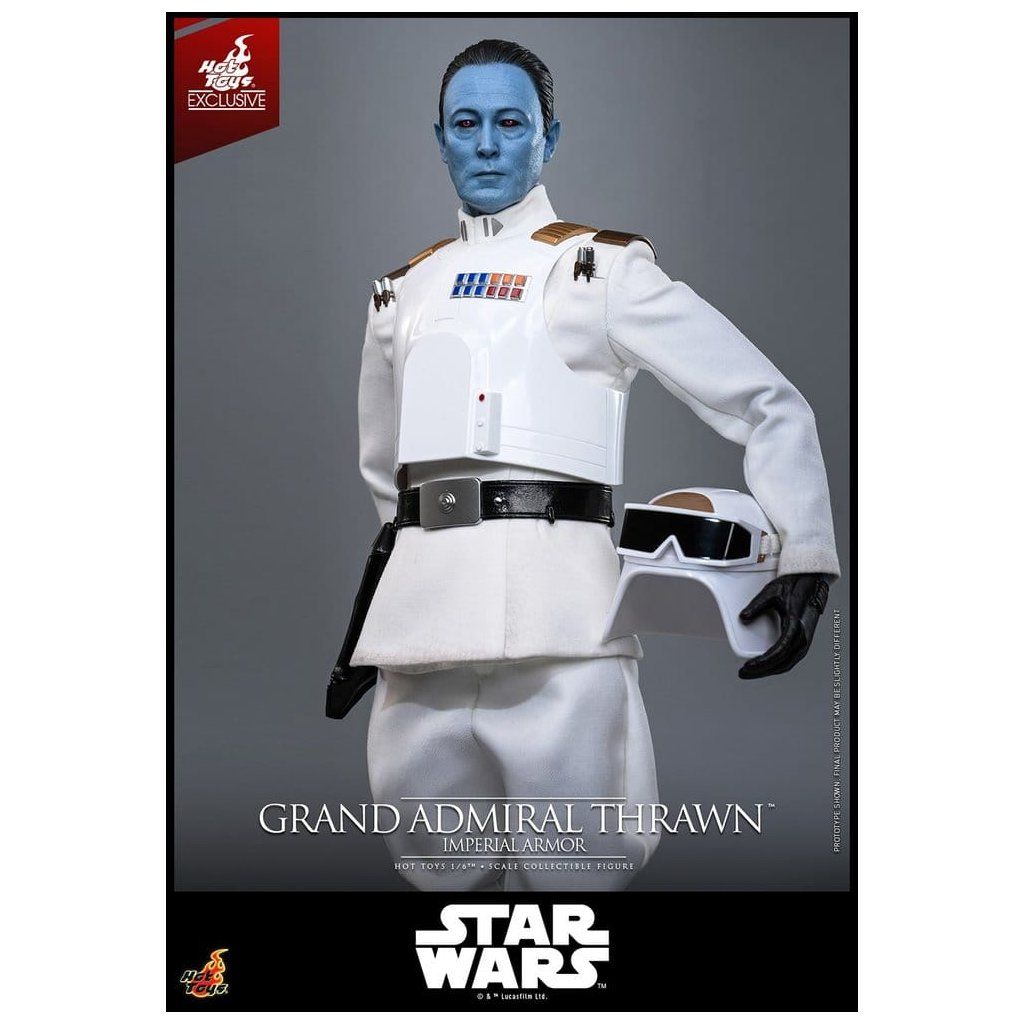 Grand Admiral Thrawn Imperial Armor Hot Toys 1:6 Star Wars Rebels 32 cm