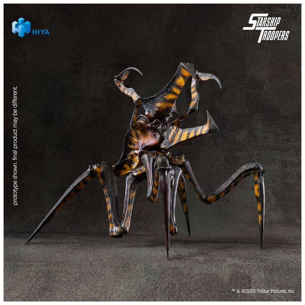 Warrior Bug Hiya Toys Starship Troopers detail 14 cm