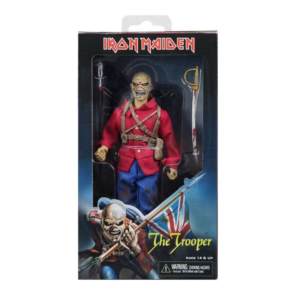 Iron Maiden Eddie The Trooper NECA detail 20 cm