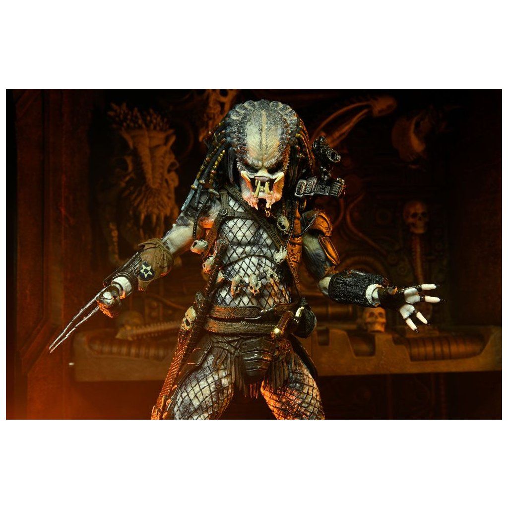 Predator 2 Elder Predator The Lost Tribe detail NECA Ultimate