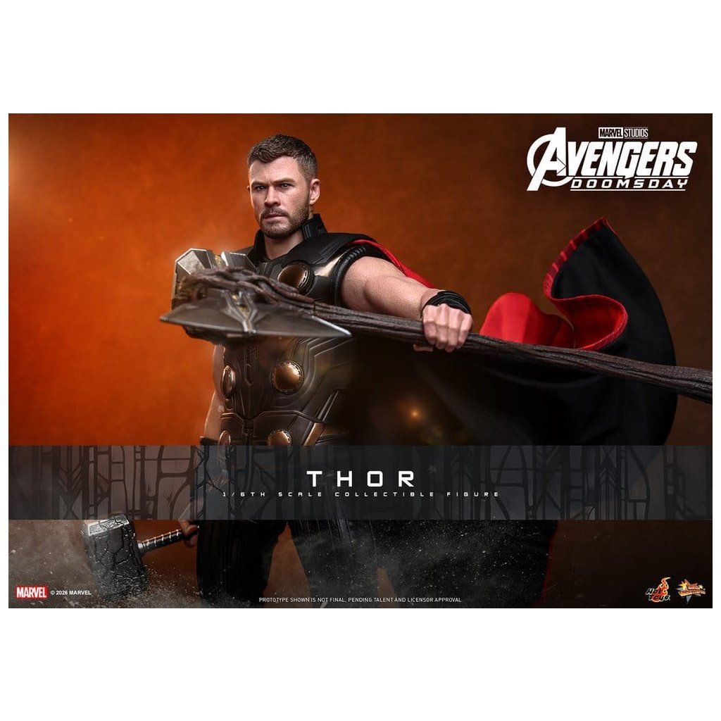 Thor Avengers Doomsday Hot Toys detailní figurka 1:6