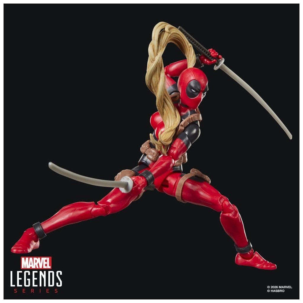 Lady Deadpool Marvel Legends Hasbro detail