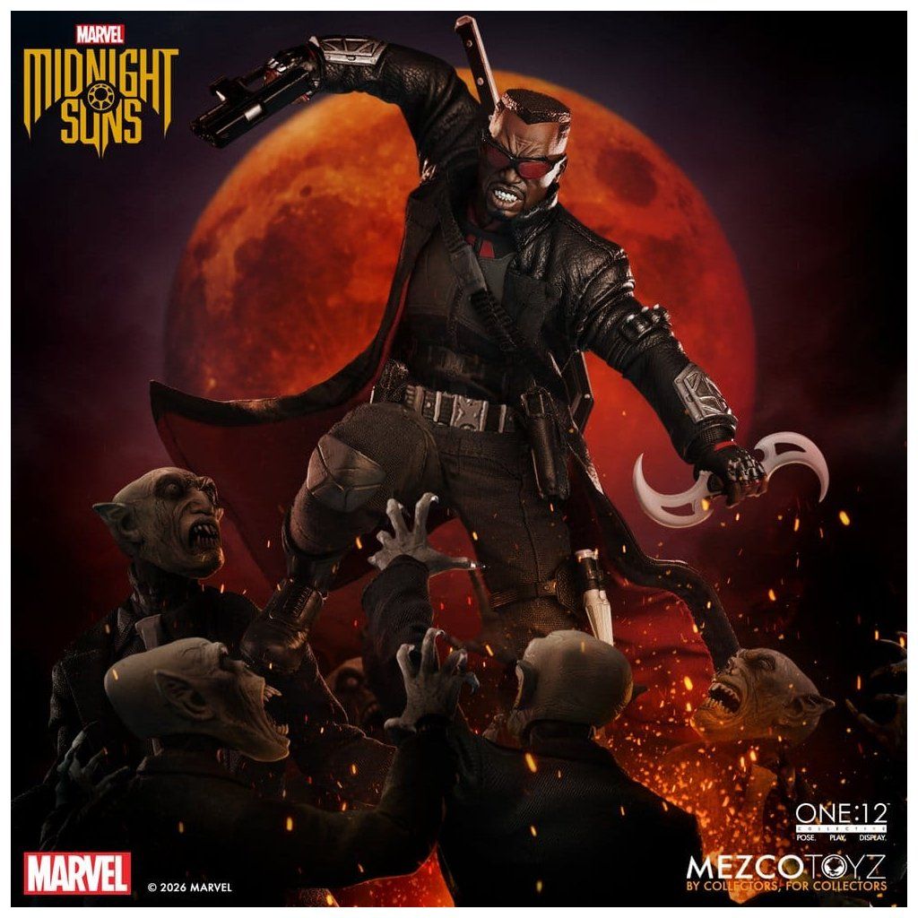 Marvel Comics Blade One:12 Collective Mezco 1:12 16,5 cm