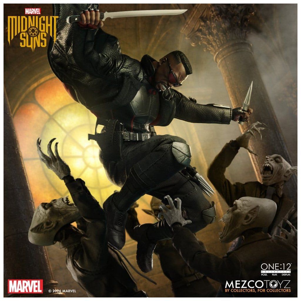 Blade One:12 Collective Mezco výzbroj a příslušenství