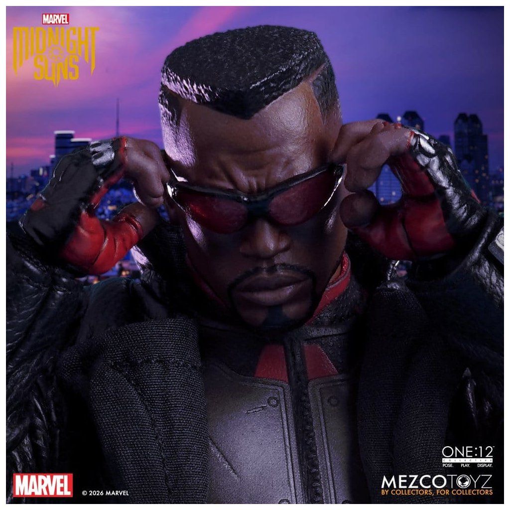 Blade One:12 Collective Mezco detail figurky