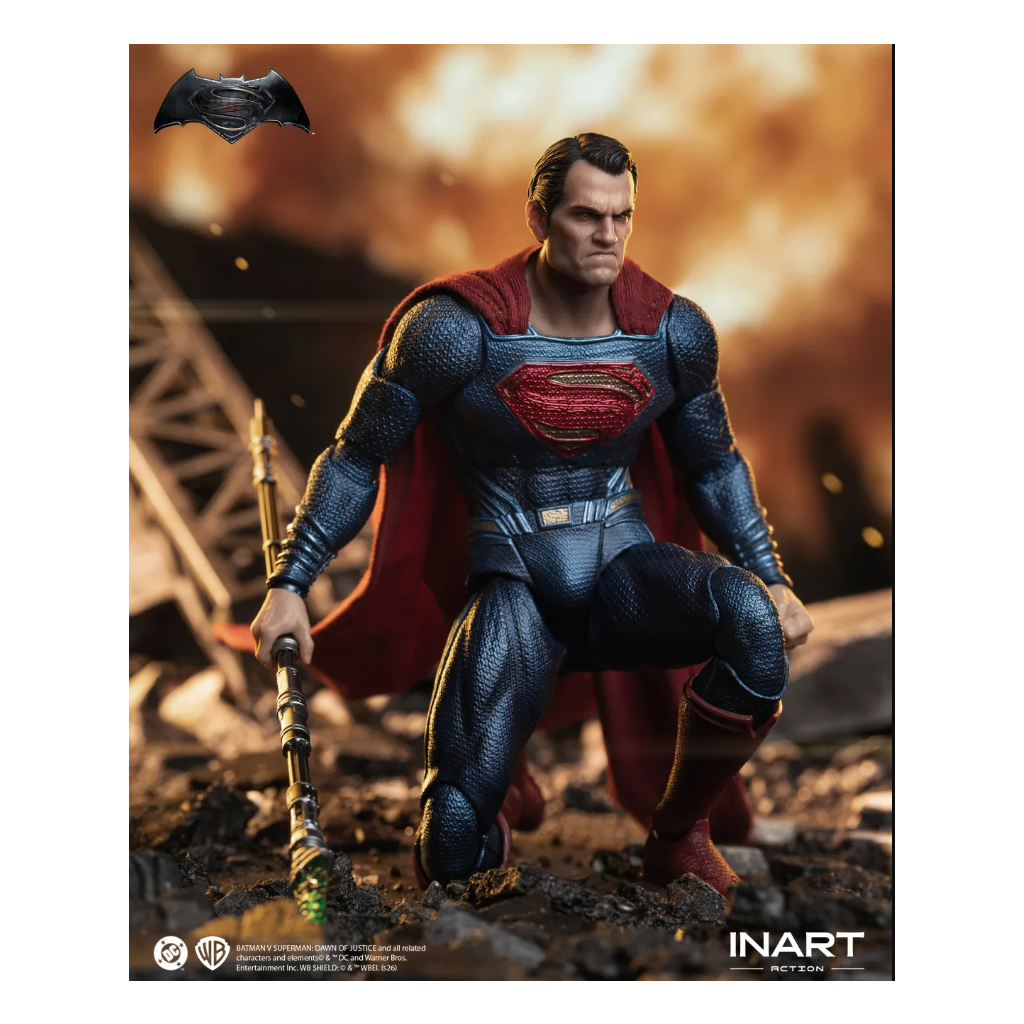 Batman v Superman Dawn of Justice Superman INART Action Figure 1:12 16,3 cm