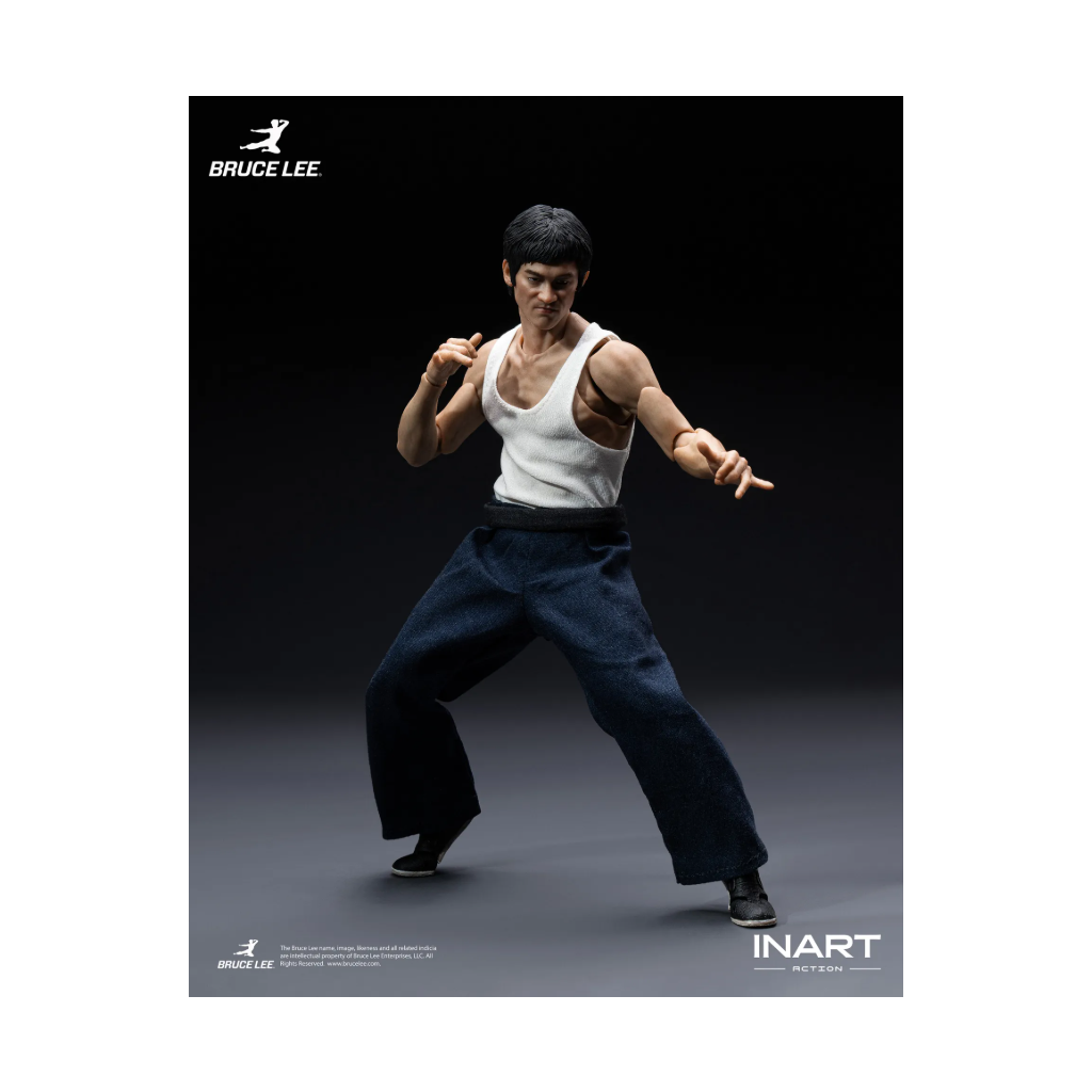 Bruce Lee INART Action 1:12 s nunchaky a bo staffem