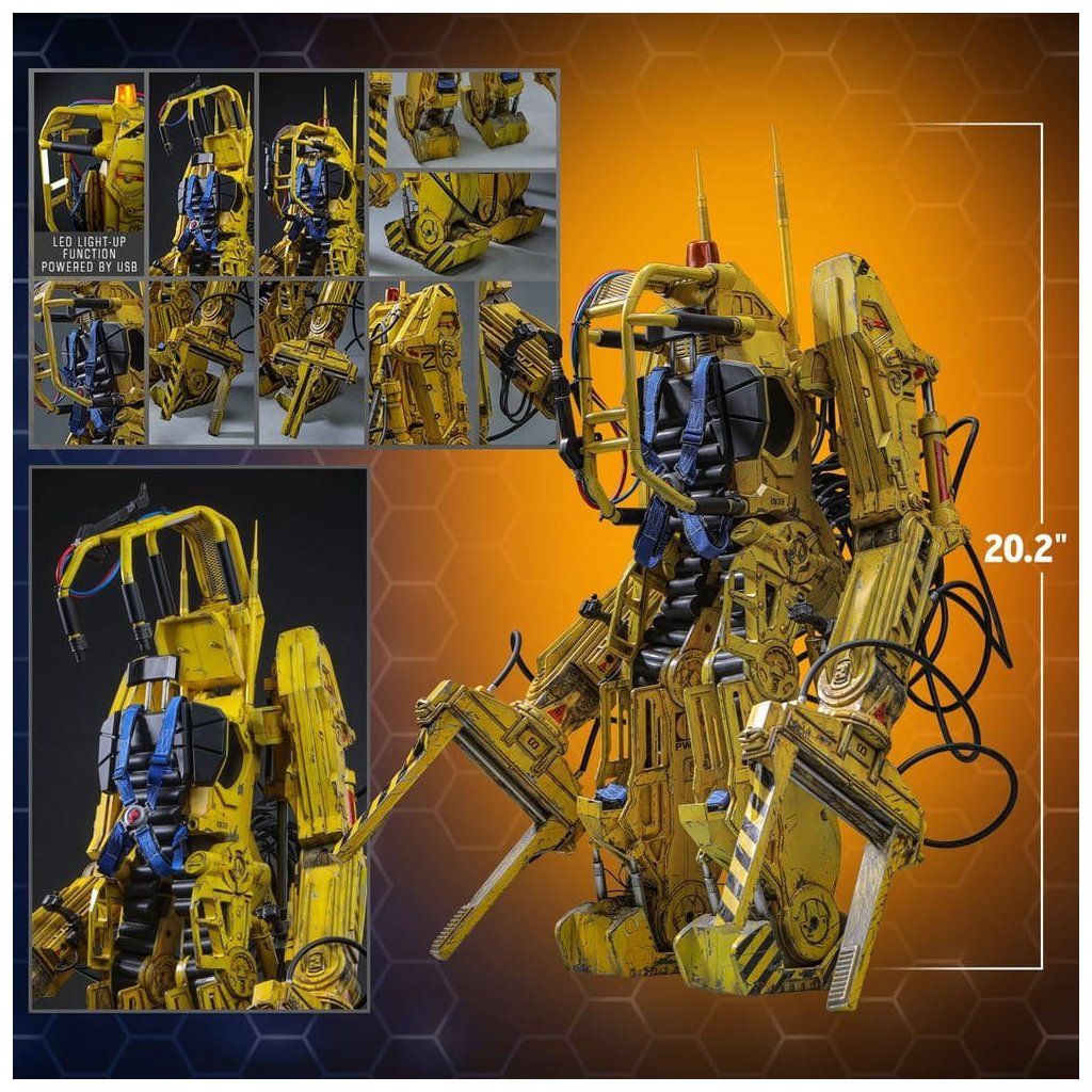 Power Loader Aliens Hot Toys 1:6 LED osvětlení