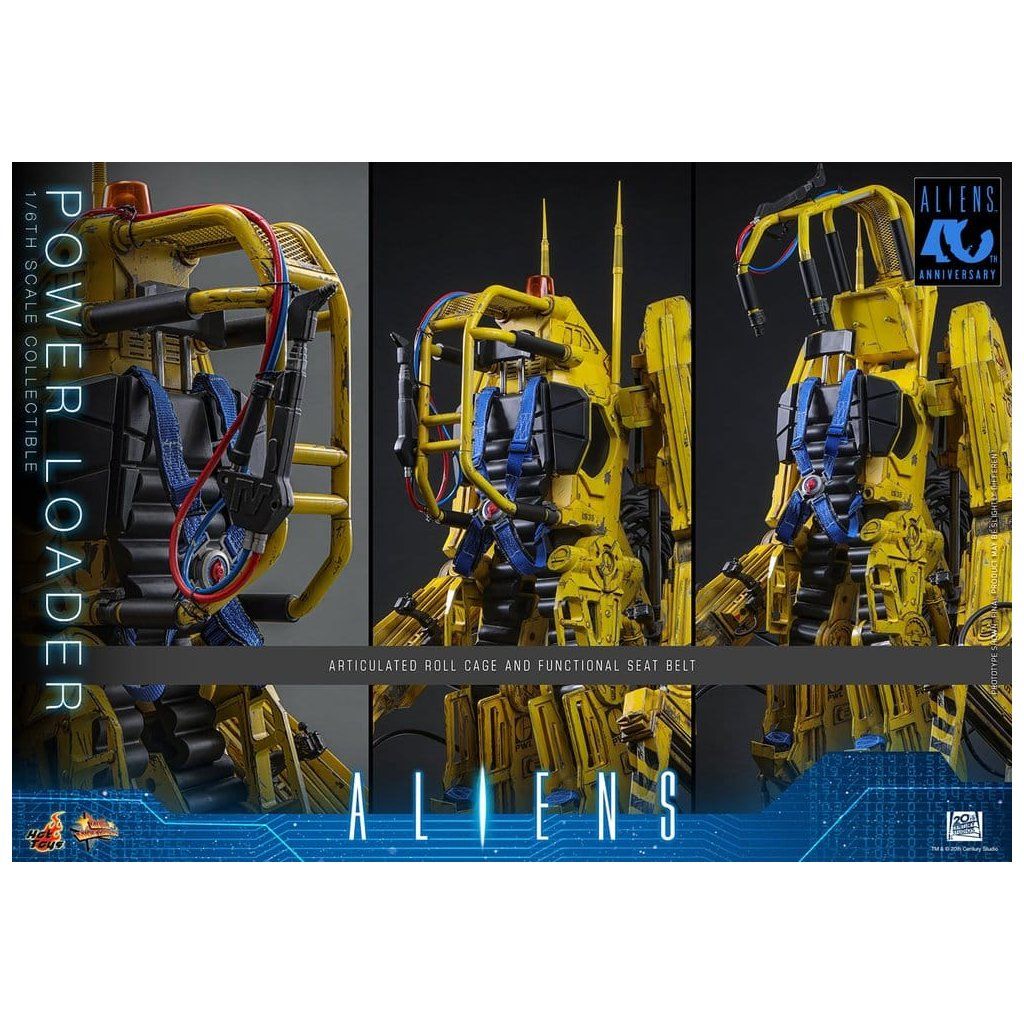 Power Loader Aliens Hot Toys detail mechanické konstrukce