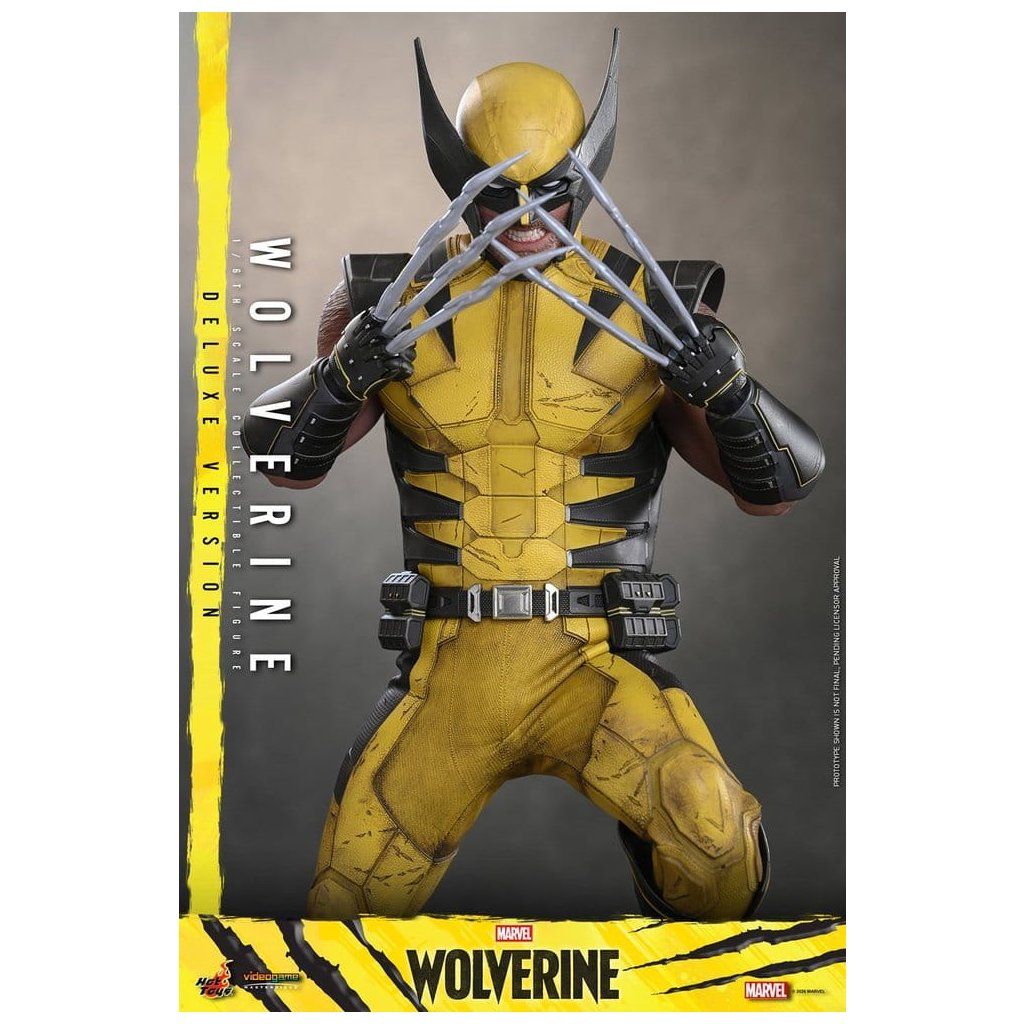 Wolverine Battle Reborn Suit Hot Toys 1:6 detail