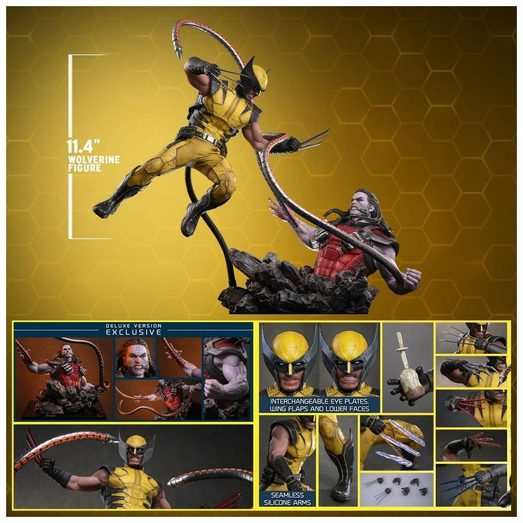 Wolverine Deluxe Version Omega Red Diorama Hot Toys