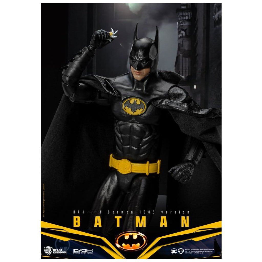Beast Kingdom DAH-114S Batman 1989 Michael Keaton 21 cm
