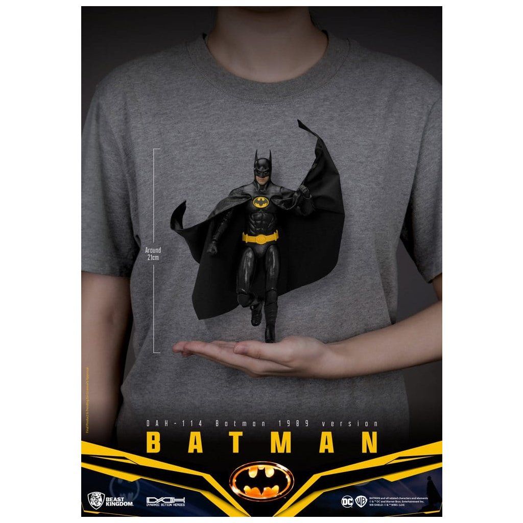 Beast Kingdom DAH-114S Batman 1989 Michael Keaton detail figurky