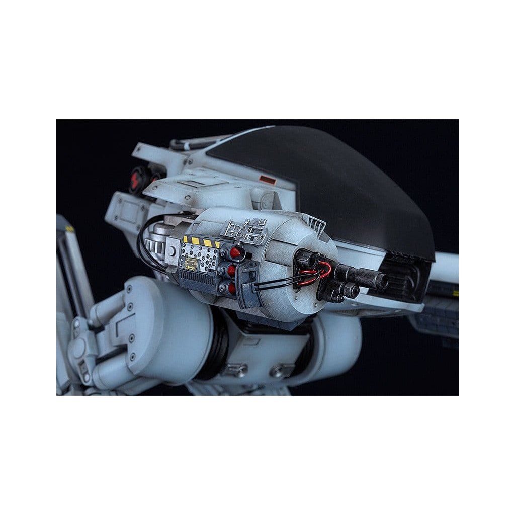 Robocop ED-209 MODEROID detail pohyblivé klouby písty a kabely