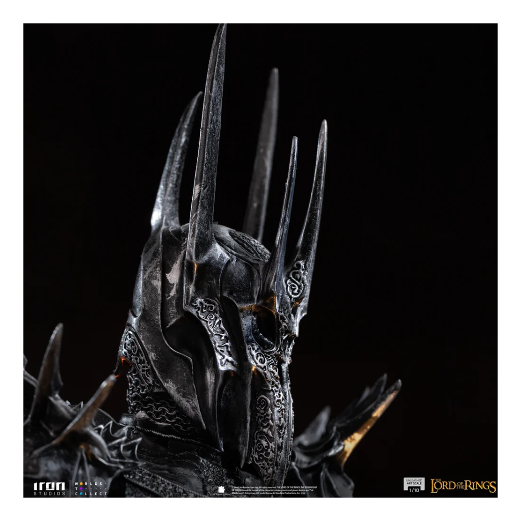 Sauron Iron Studios detail helmy