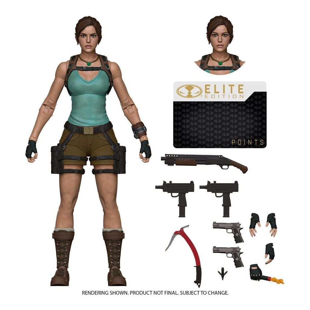 Lara Croft Tomb Raider Legacy of Atlantis McFarlane Elite Edition Deluxe figurka 18 cm