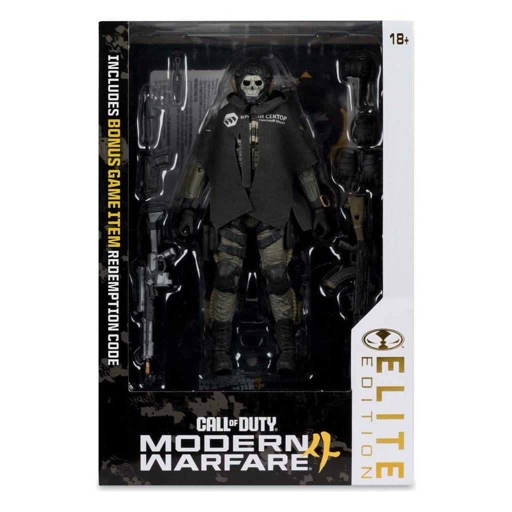 Ghost Call of Duty Modern Warfare McFarlane Elite Edition Deluxe s taktickou výbavou